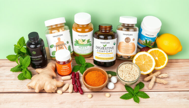 Top Supplements for Gas and Bloating Relief: Natural Solutions for Digestive Comfort
