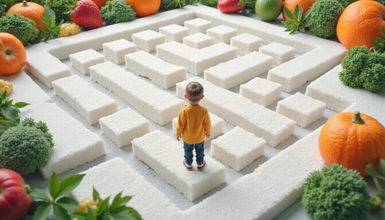 Carbohydrate structures in a sugar-free diet