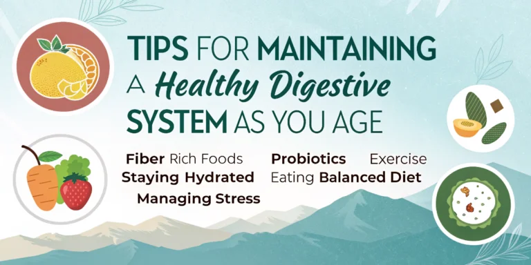 tips for a healthy digestive system as you age