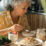 gut health for older women healthy meal preparation
